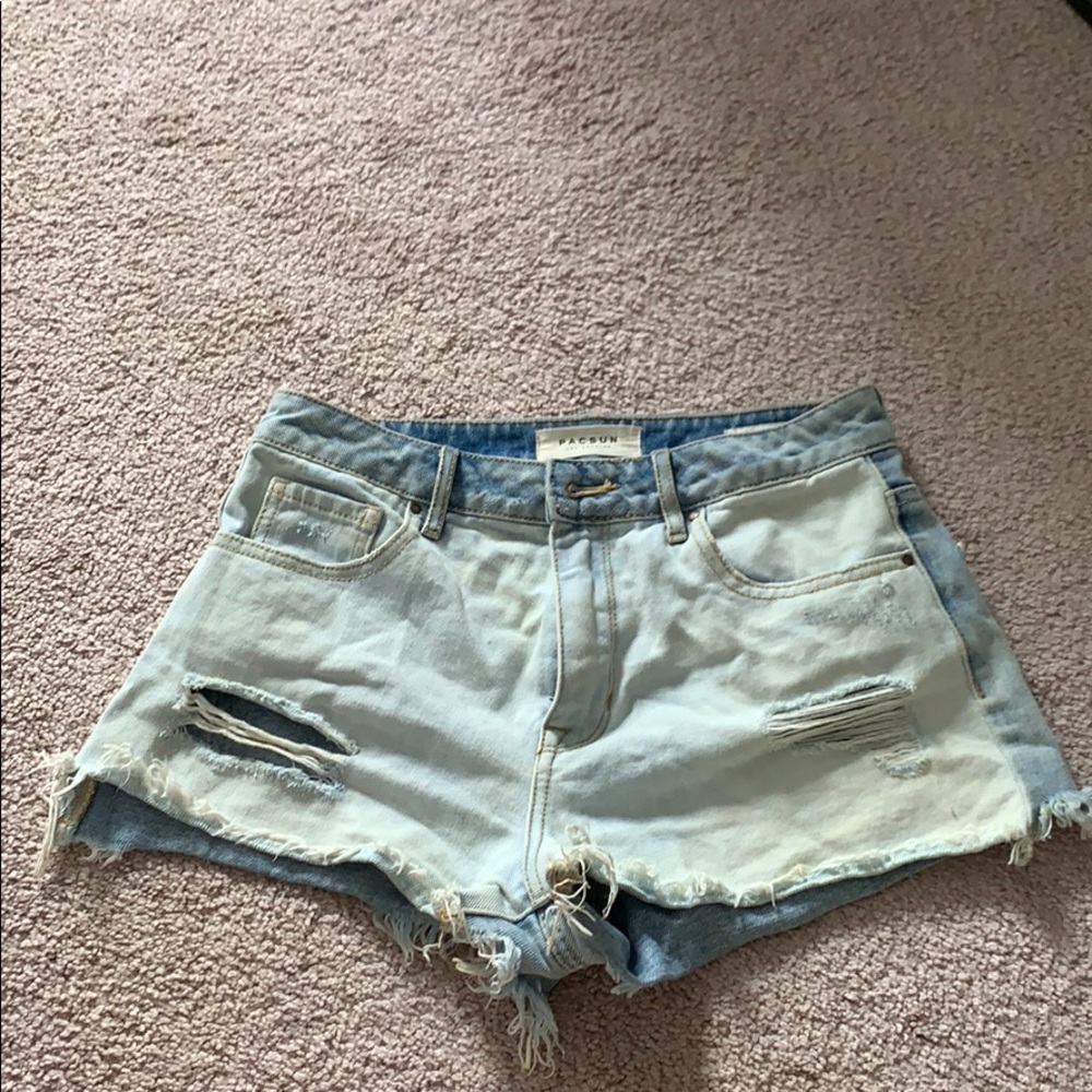 Pacsun high waisted jean shorts